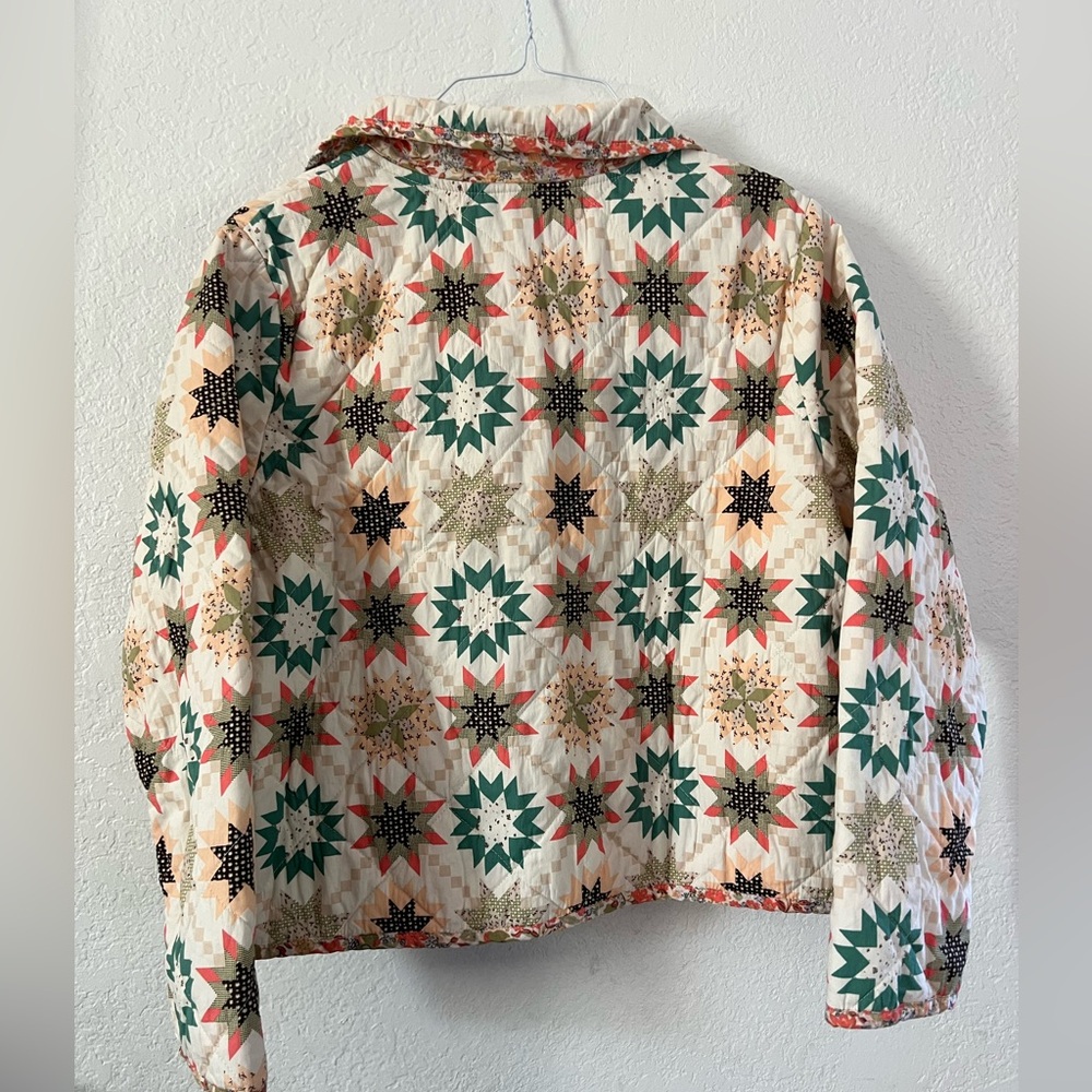Universal Thread Star Pattern Bomber Jacket - Picture 6 of 6